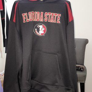 Campus Drive Florida State hoodie pullover sweatshirt - black, garnet, gold - XL